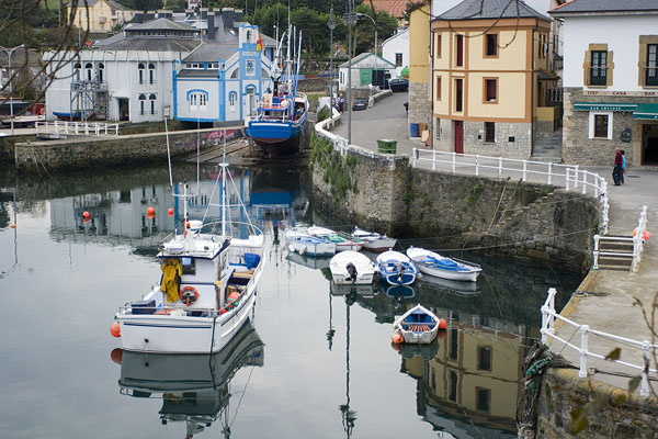 Fishing port of Puerto de Vega